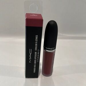 NWT MAC Powder Kiss Liquid Lip Color in Pink Roses - No. 973